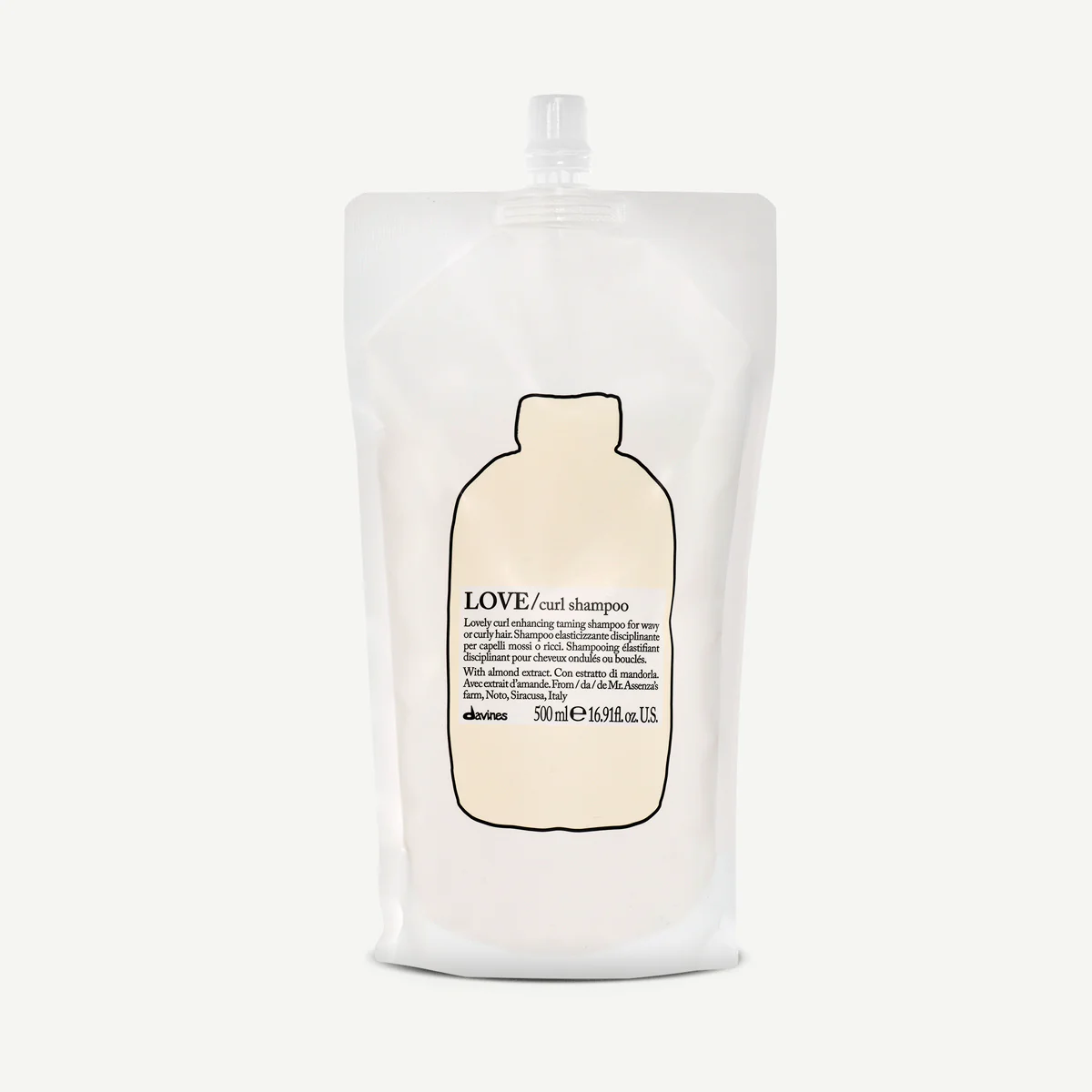 Шампунь для усиления завитка - Davines Essential Haircare Love Curl Shampoo