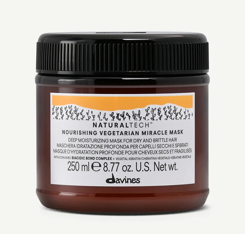 Интенсивно питающая маска Вегетарианское чудо - Davines Naturaltech Nourishing Vegetarian Miracle Mask