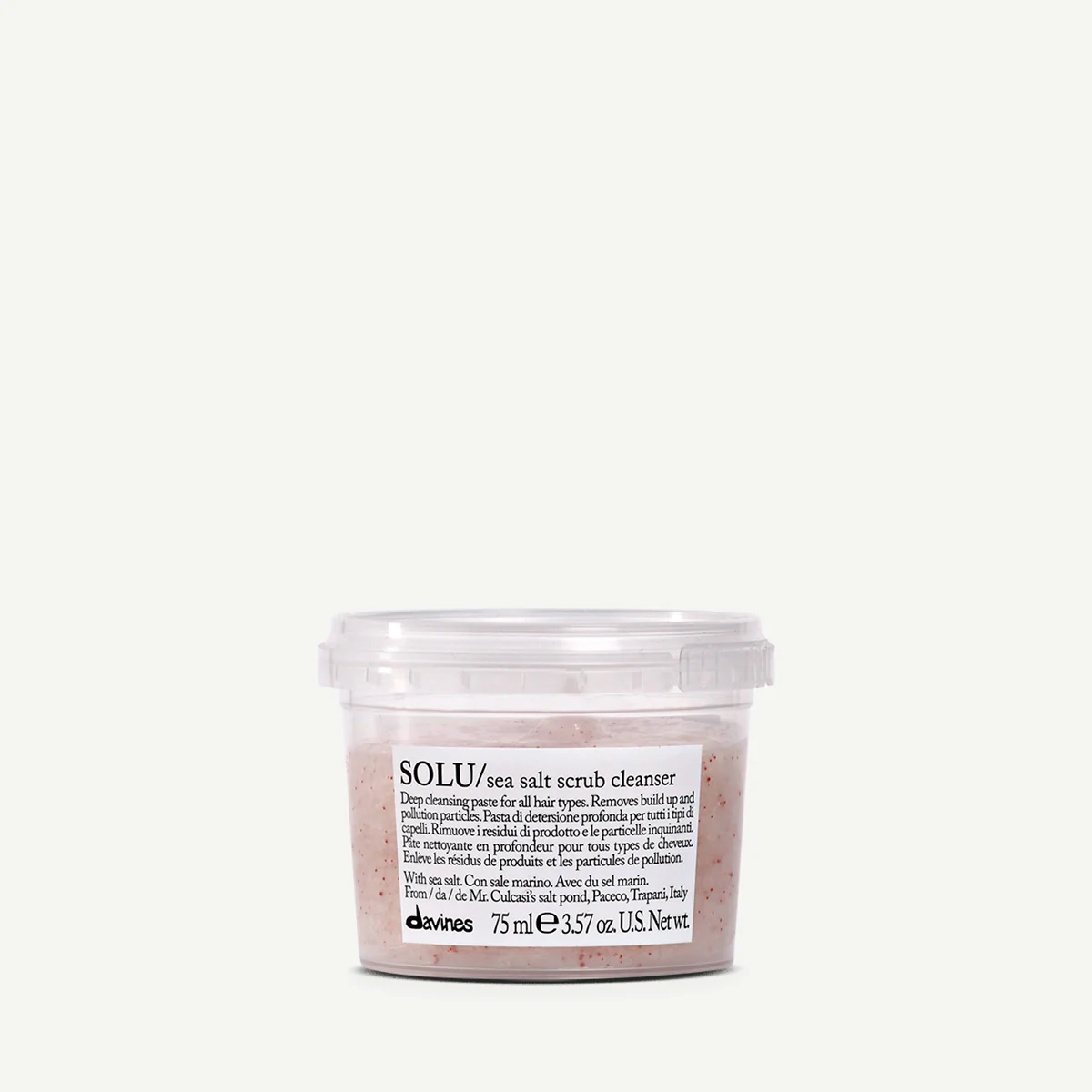 Скраб с морской солью - Davines Essential Haircare Solu Sea Scrub