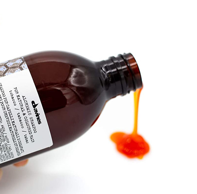 Шампунь Алхимик для натуральных и окрашенных волос (Табак) - Davines Alchemic Shampoo Tobacco