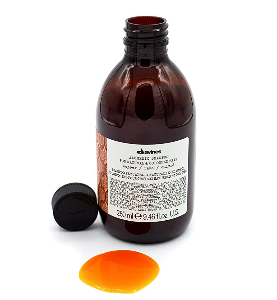 Шампунь Алхимик для натуральных и окрашенных волос (Медный) - Davines Alchemic Shampoo Copper 