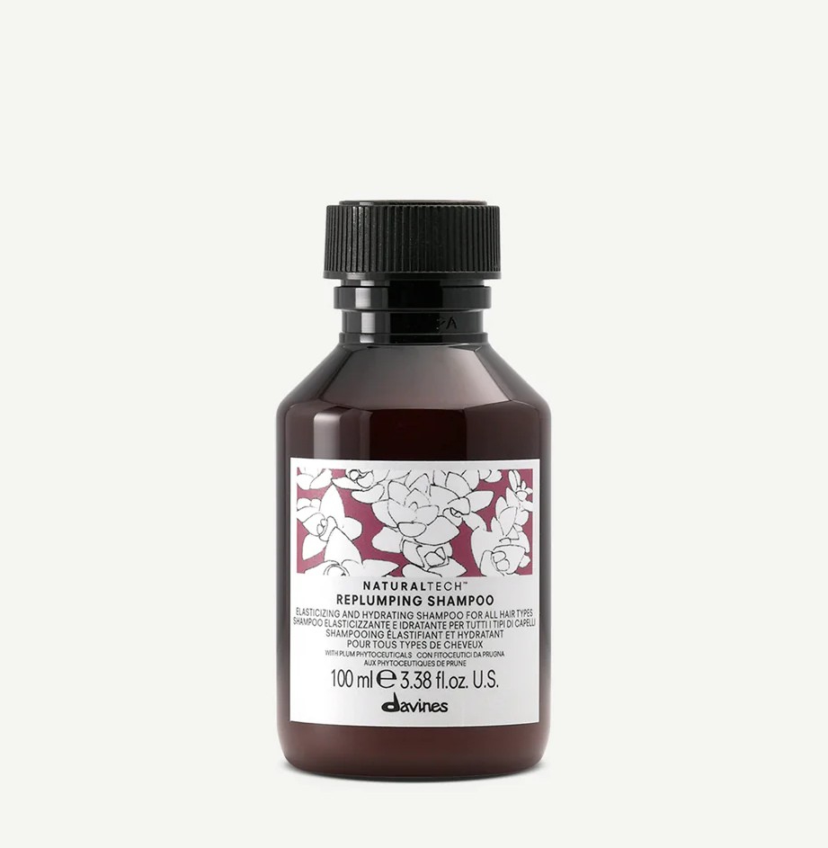Уплотняющий шампунь - Davines Naturaltech Replumping Shampoo