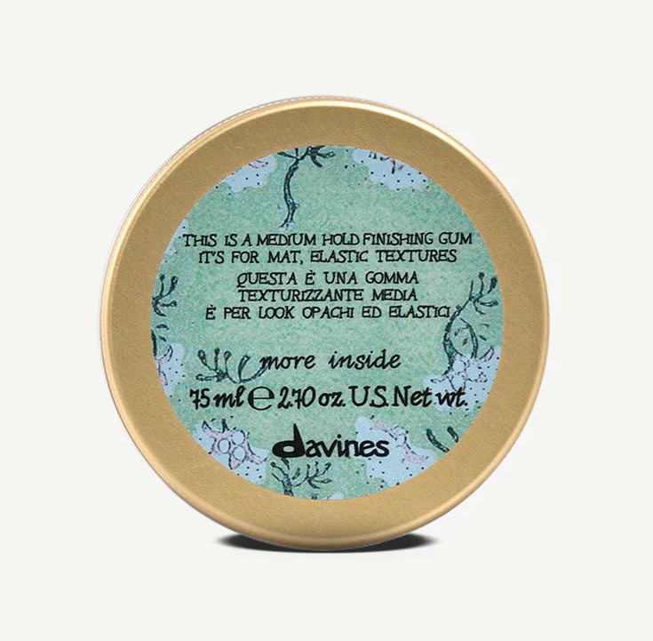 Эластик-гель для матовых подвижных текстур - Davines More Inside Medium Hold Finishing Gum