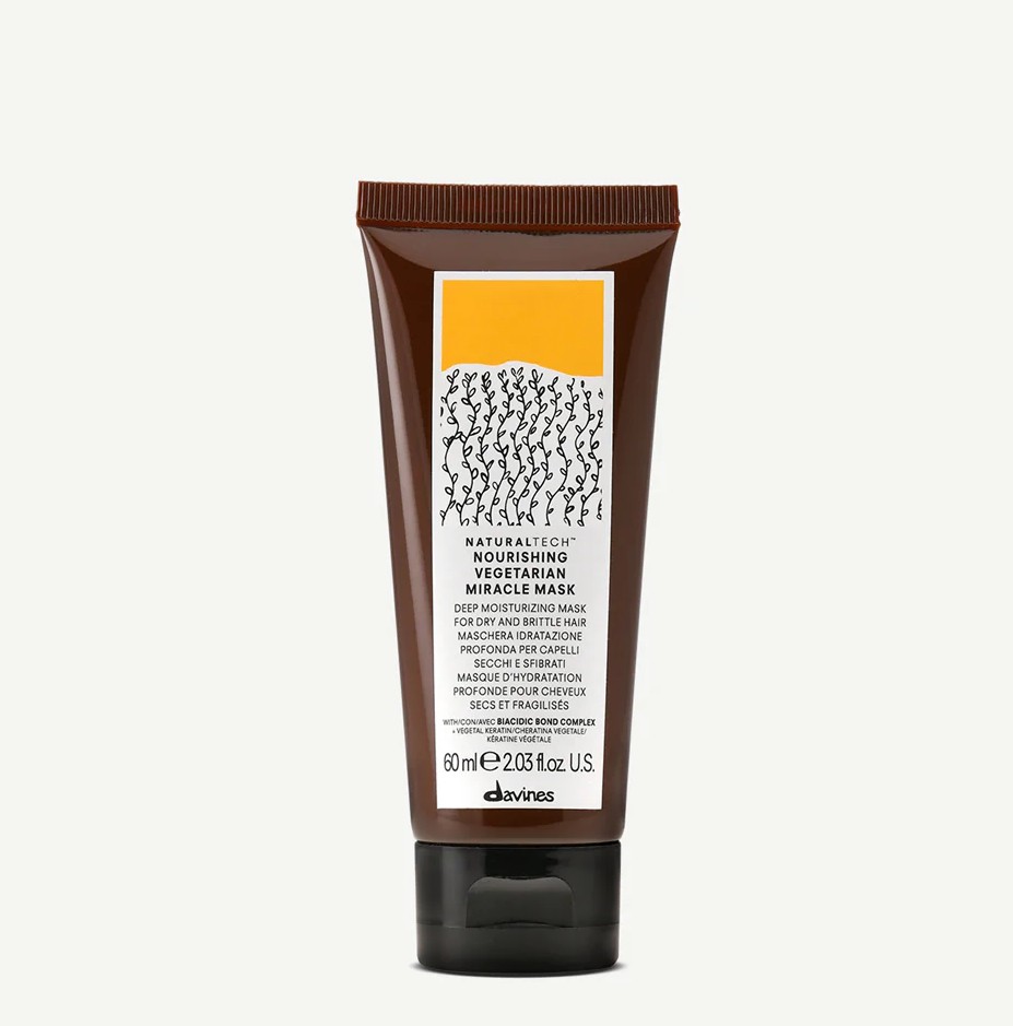 Интенсивно питающая маска Вегетарианское чудо - Davines Naturaltech Nourishing Vegetarian Miracle Mask