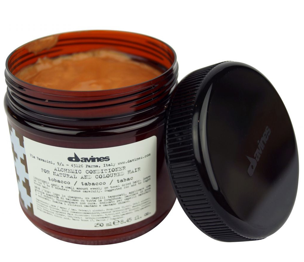 Кондиционер Алхимик для натуральных и окрашенных волос (Табак) - Davines Alchemic Conditioner Tobacco