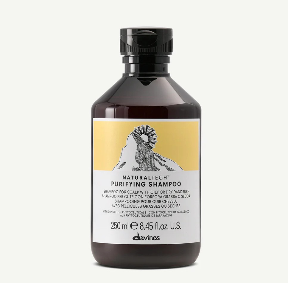 Очищающий шампунь против перхоти - Davines Naturaltech Purifying Shampoo