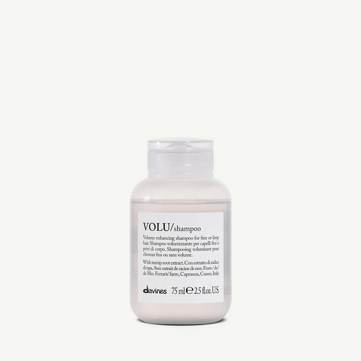 Шампунь для придания объема волосам - Davines Essential Haircare Volu Shampoo
