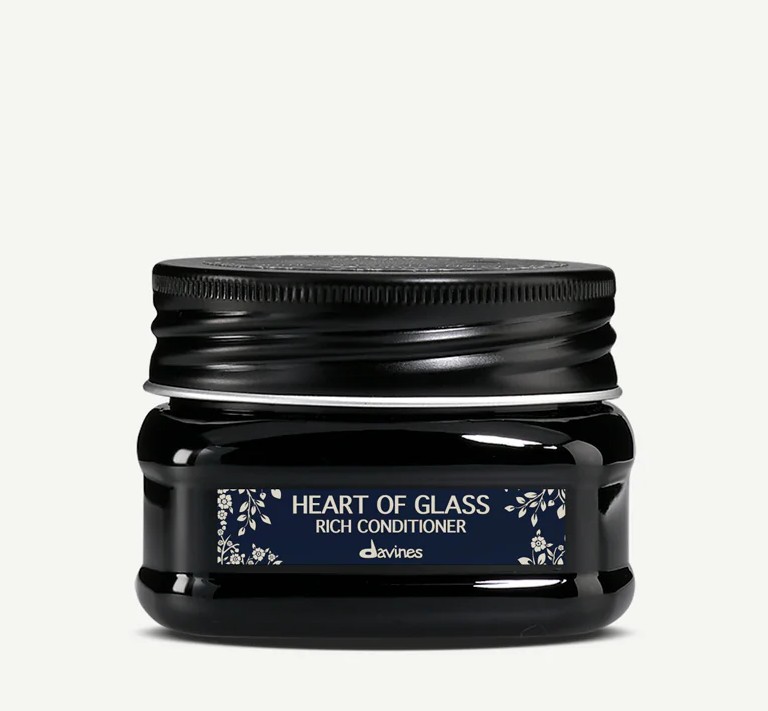 Питательный кондиционер для защиты и сияния блонд - Davines Heart Of Glass Rich Conditioner 