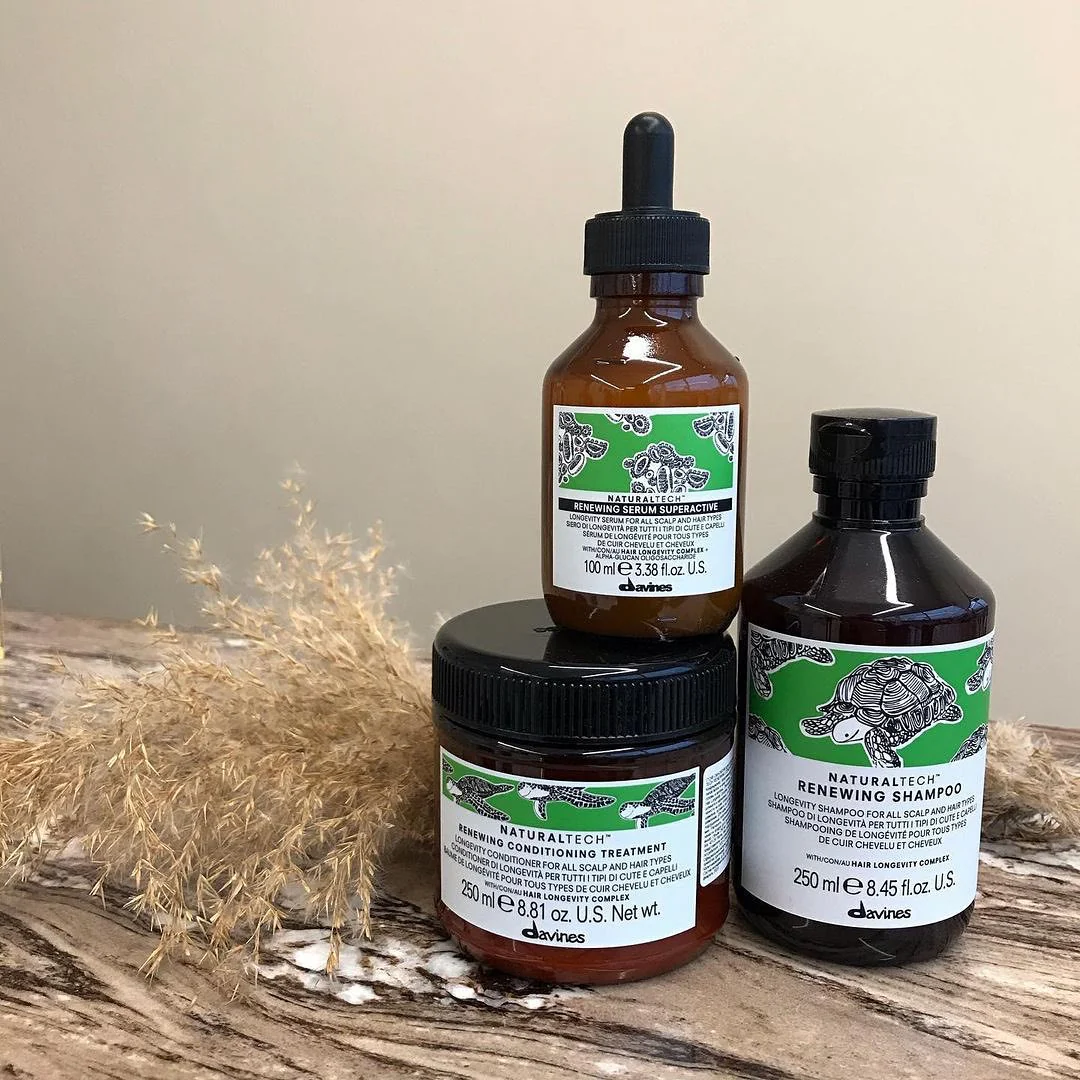 Обновляющий шампунь - Davines Naturaltech Renewing Shampoo