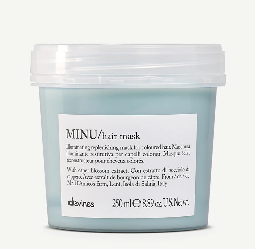 Восстанавливающая маска для окрашенных волос - Davines Essential Haircare Minu Hair Mask