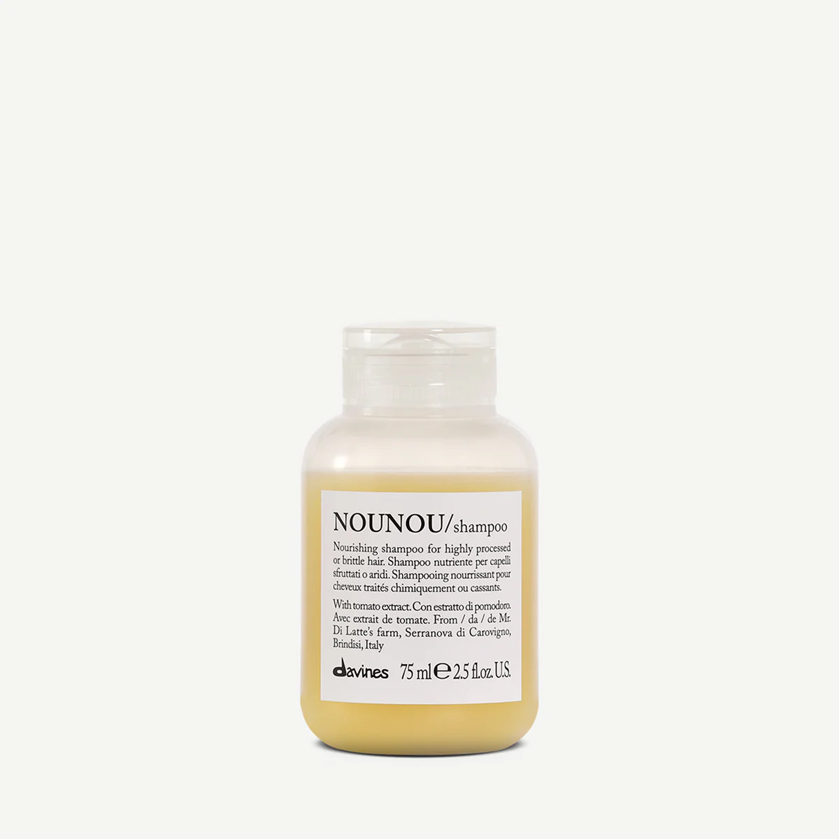 Питательный шампунь для уплотнения волос - Davines Essential Haircare NouNou Shampoo