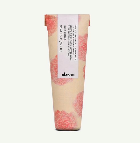 Пластичная паста для объемного невидимого стайлинга - Davines More Inside Medium Hold Pliable Paste