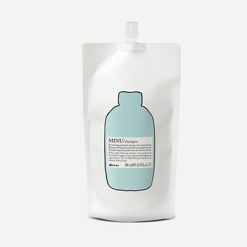Защитный шампунь для сохранения косметического цвета волос - Davines Essential Haircare Minu Shampoo