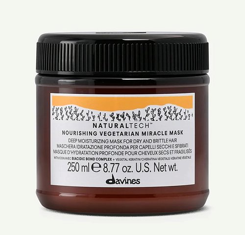 Интенсивно питающая маска Вегетарианское чудо - Davines Naturaltech Nourishing Vegetarian Miracle Mask