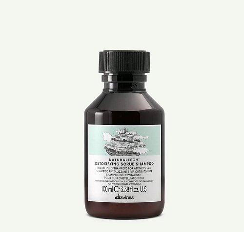 Детоксирующий шампунь-скраб - Davines Naturaltech Detoxifying  Scrub Shampoo