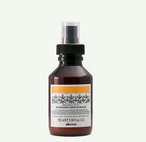Питательный флюид, запечатывающий кератин - Davines Naturaltech Nourishing Keratin Sealer