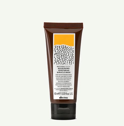 Интенсивно питающая маска Вегетарианское чудо - Davines Naturaltech Nourishing Vegetarian Miracle Mask