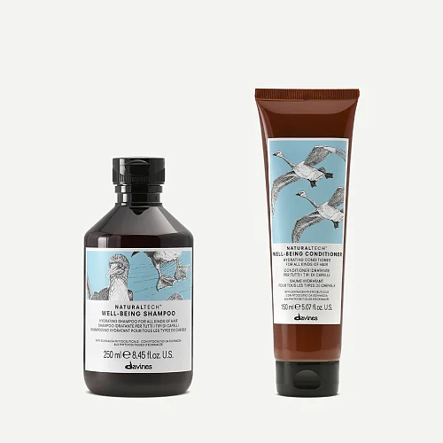 Увлажняющий кондиционер для здоровья волос - Davines Naturaltech Well Being Conditioner