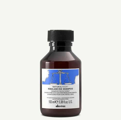 Балансирующий шампунь - Davines Naturaltech Rebalancing Shampoo