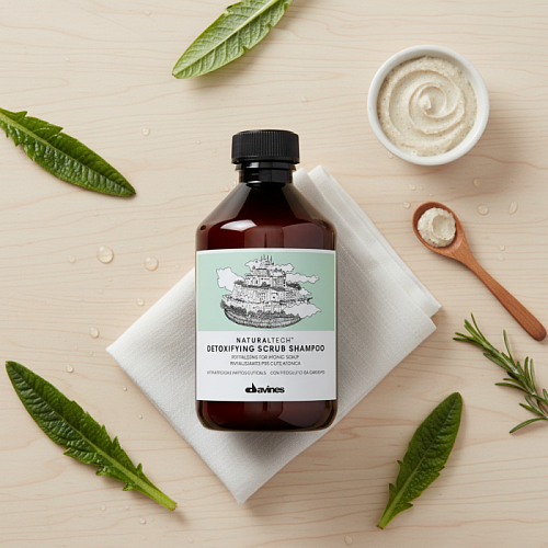 Детоксирующая глубоко очищающая грязь - Davines Naturaltech Detoxifying  Mud