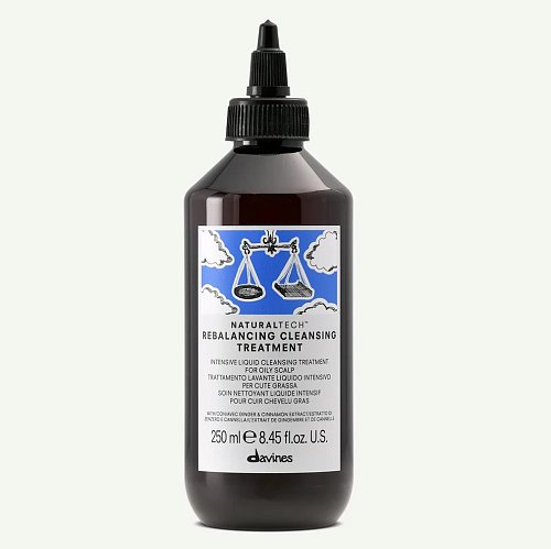 Очищающий уход для баланса кожи головы - Davines Naturaltech Rebalancing Treatment