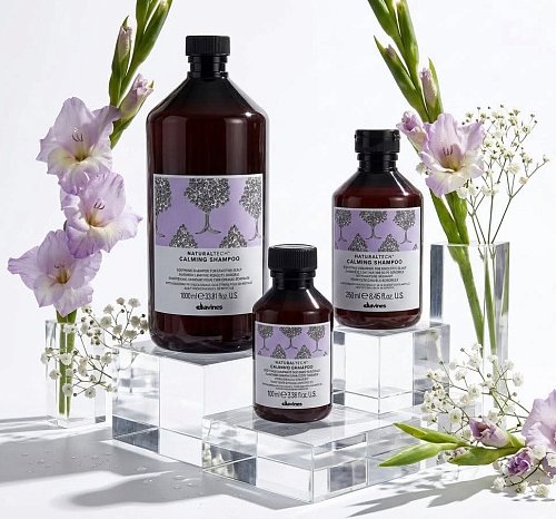 Успокаивающий шампунь для чувствительной кожи головы - Davines Naturaltech Calming Shampoo