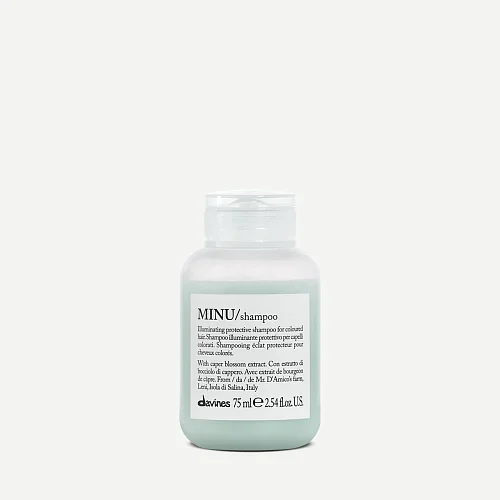 Защитный шампунь для сохранения косметического цвета волос - Davines Essential Haircare Minu Shampoo