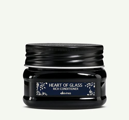 Питательный кондиционер для защиты и сияния блонд - Davines Heart Of Glass Rich Conditioner 