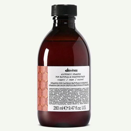 Шампунь Алхимик для натуральных и окрашенных волос (Медный) - Davines Alchemic Shampoo Copper 