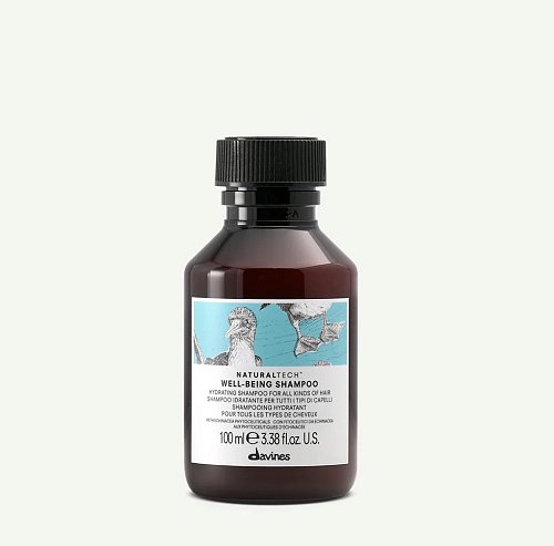 Увлажняющий шампунь для всех типов волос - Davines Naturaltech Well Being Shampoo